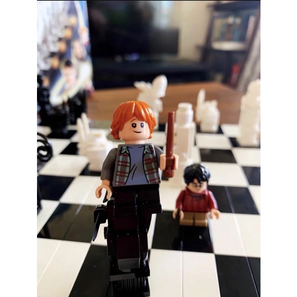 Bộ Đồ chơi le.go Bàn Cờ Vua Hogwarts Kỷ Niệm 20 Năm Của Harry Potter 76392 lắp ghép mô hình Hogwart Wizard 's Chess