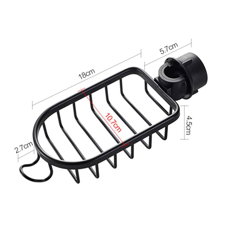 Kệ Nhựa Gắn Vòi Nước Đựng Vật Dụng Tiện Lợi