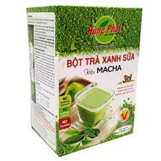 Chính hãng bột trà xanh sữa hiệu macha - thương hiệu hùng phát