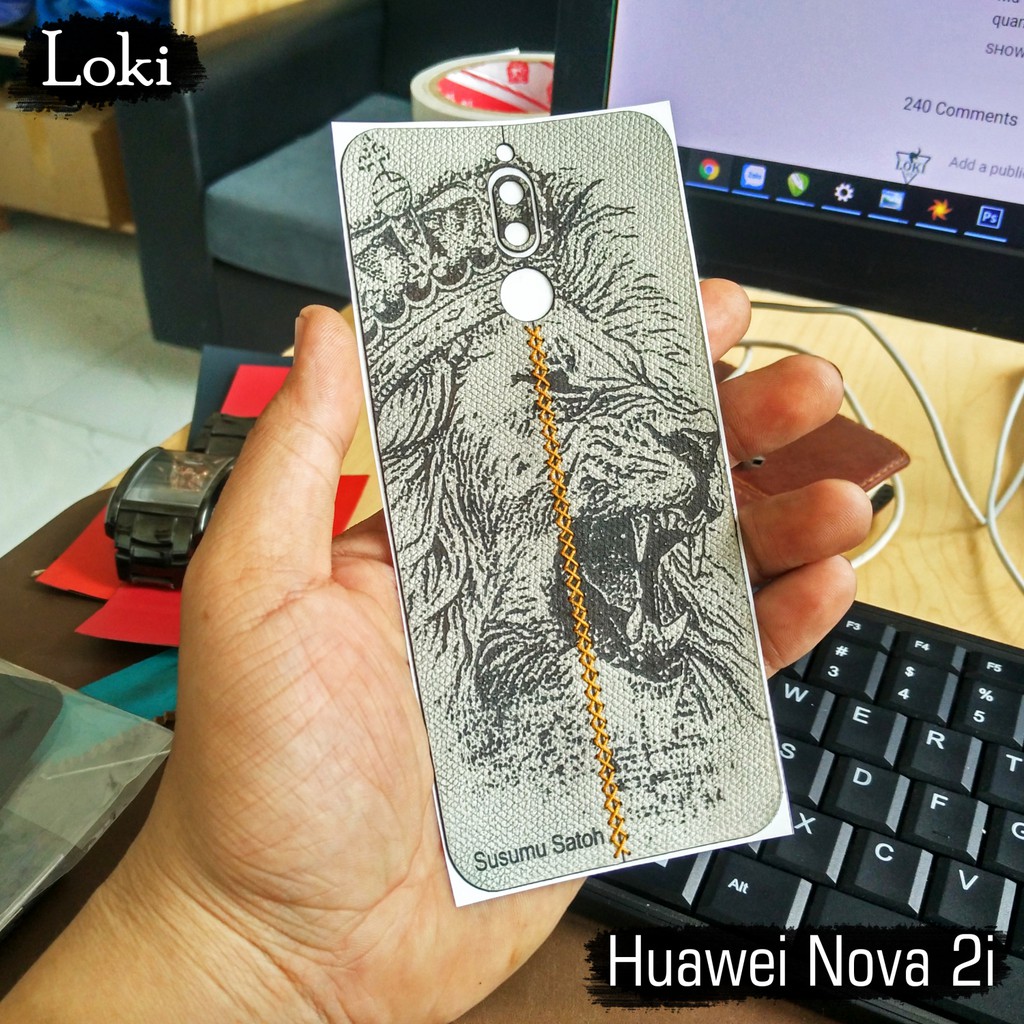 Dán da Huawei Nova 2i theo yêu cầu