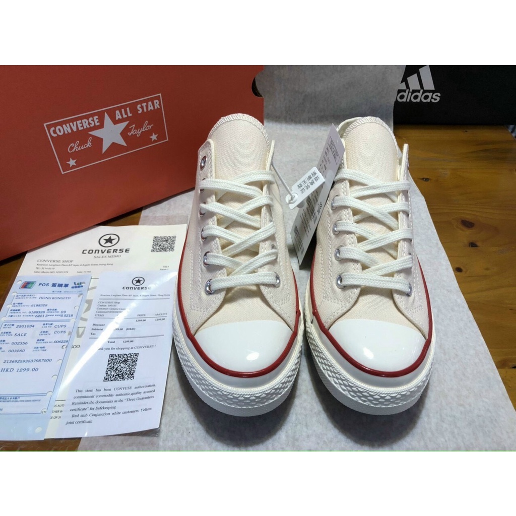 Giày CV chuck 1970s full phụ kiện thẻ bảo hành ,kèm tất ,bill ,box