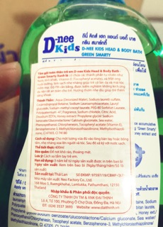 Tắm gội Dnee 380ml