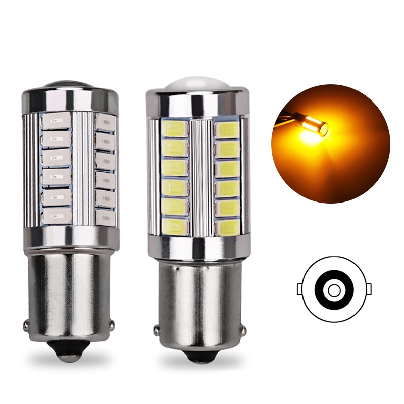 Bóng đèn LED PECHAM 1156 1157 T20 5630 33SMD làm đèn tín hiệu phanh xe hơi