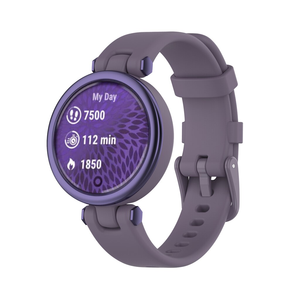 Dây đeo thay thế chất liệu silicon màu trơn cho Garmin Lily