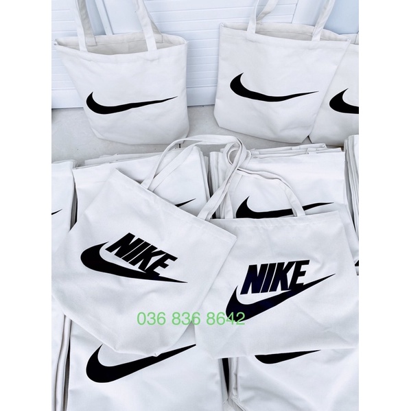 Túi tote nike vải canvas