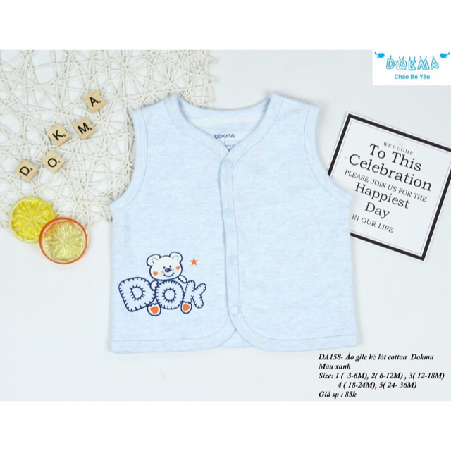 Áo Ghi Lê hãng DOKMA cho bé .