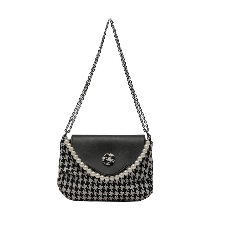 Túi Xách Đeo Vai Cỡ Nhỏ 2022 Họa Tiết Hình Thoi Đính Ngọc Trai Thời Trang Sang Trọng Cho Nữ