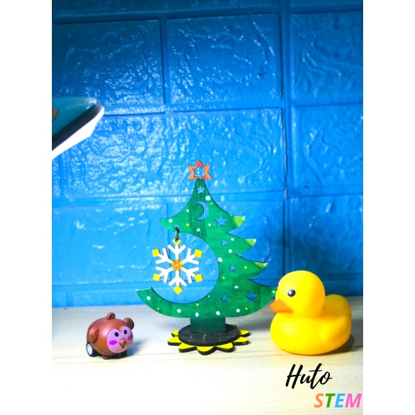 [Lựa mẫu] Đồ Trang Trí Giáng Sinh Nhỏ, Rẻ, Cây Thông Noel Tô Màu Trang Trí