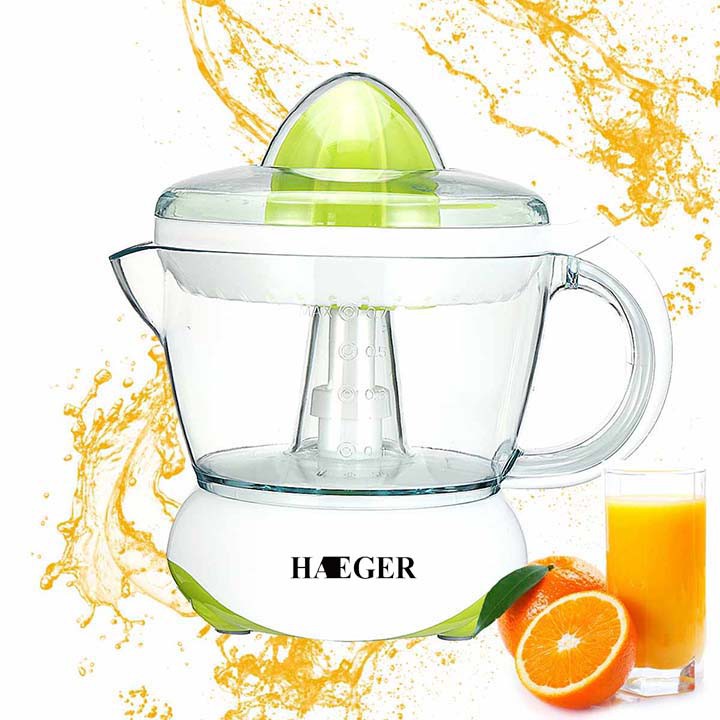 Máy Vắt Cam Tự Động HAEGER, Máy Vắt Ép Nước Chanh, Cam, Quýt