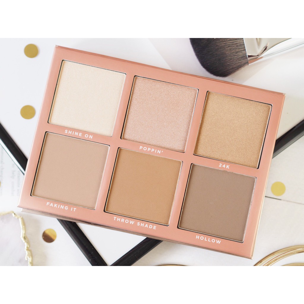 Sigma - Bảng Phấn Tạo Khối, Bắt Sáng 6 Ô Sigma - Sculpt Highlight + Contour Palette