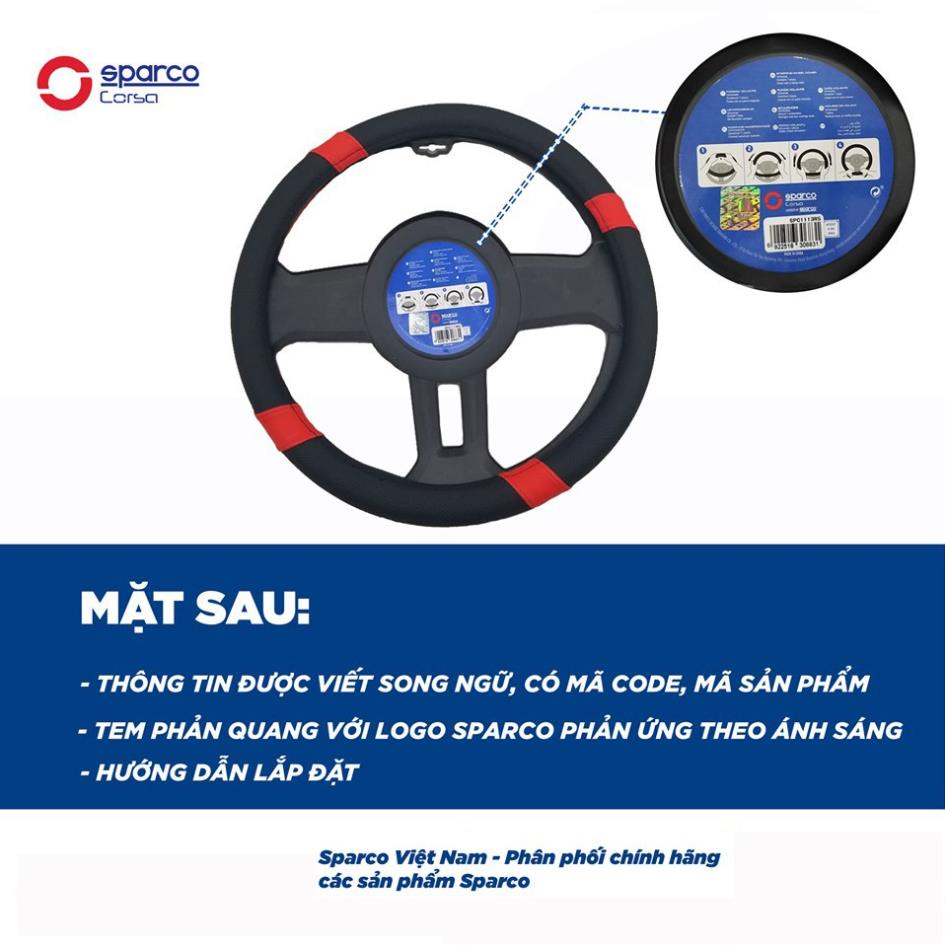 Bọc vô lăng chính hãng Sparco 1111GR