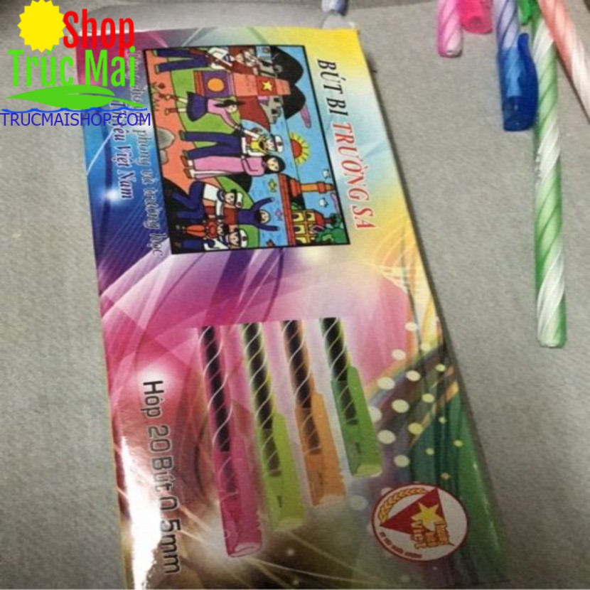 20 cây bút bi trường sa