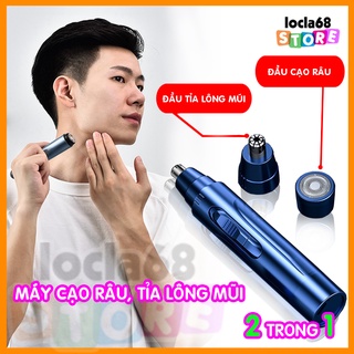 Máy cạo râu kiêm tỉa lông mũi đa năng 2 in 1- Máy cạo râu đa năng thông minh