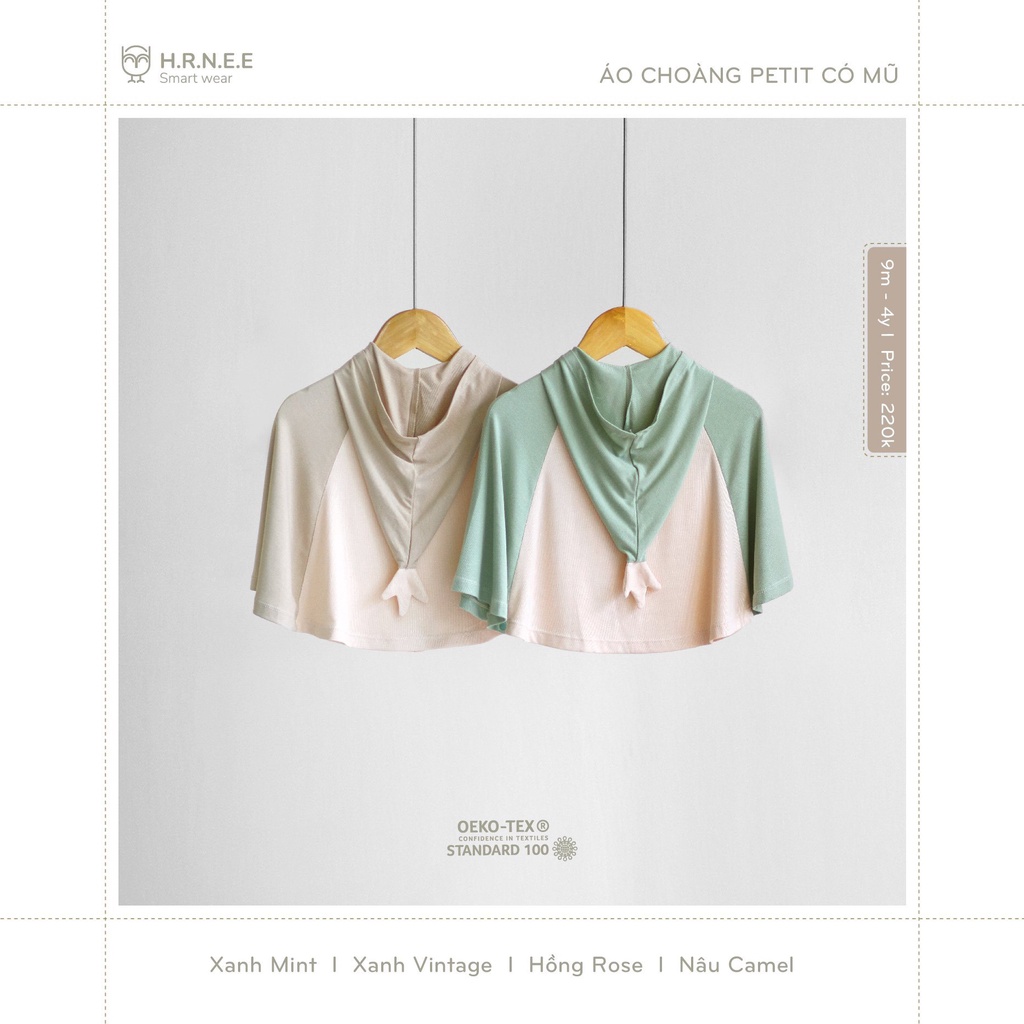 ÁO CHOÀNG CÓ MŨ #HRNEE 2022 NEW 🌞