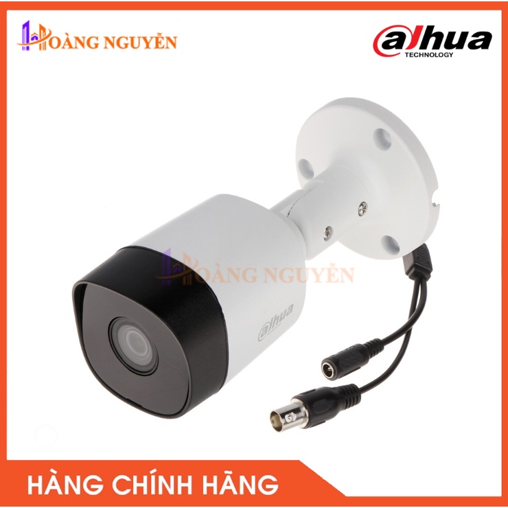 [NHÀ PHÂN PHỐI] CAMERA DH-HAC-B2A21P 2.0MP Khoáng Bụi Bẩn IP67 Trang Bị Hồng Ngoại Ban Đêm 20m Thông Minh