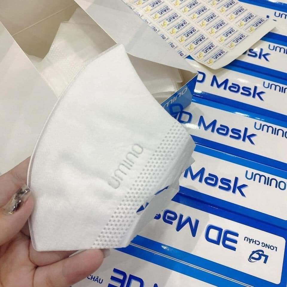 [Giá sỉ] Khẩu trang 3D mask hộp 50 chiếc siêu ôm sát, thoáng mát, không lem son | BigBuy360 - bigbuy360.vn