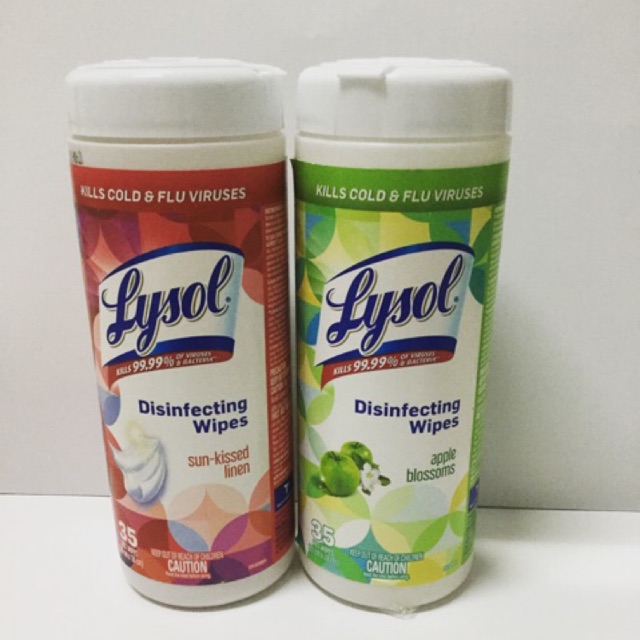 Khăn lau diệt khuẩn Lysol 35 miếng