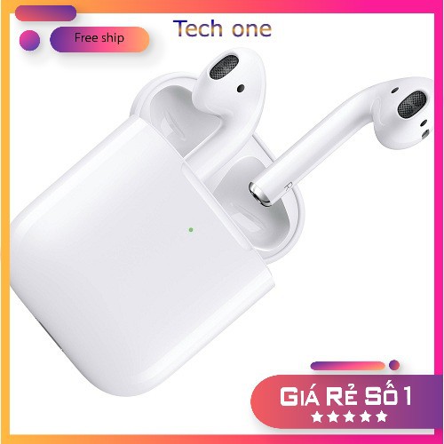 Tai Nghe AirPods 2 - AIRPODS 2 Đổi Tên - Định Vị - Tai Nghe Bluetooth Bản Mới Nhất 2021