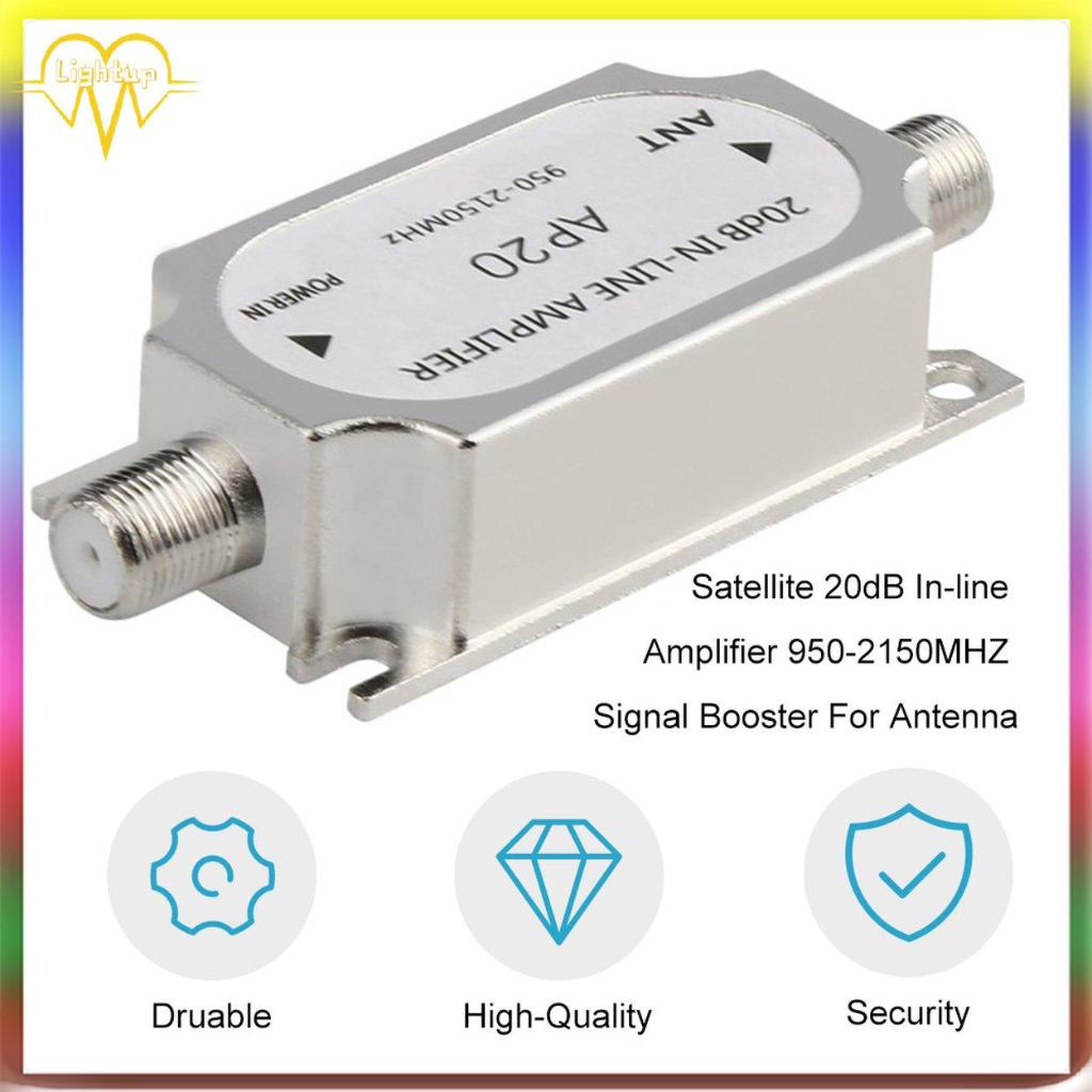 Ăng ten khuếch đại tín hiệu vệ tinh 20db 950-2150mhz chuyên dụng