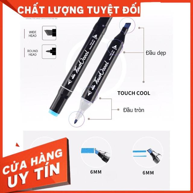 BÚT MARKER TOUCH COOL TÚI VẢI 30 MÀU LOẠI XỊN