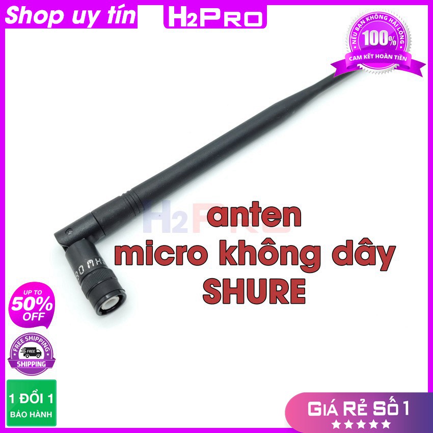 Anten micro không dây SHURE chuôi gài dài 26cm ( bán theo chiếc )