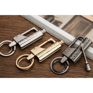 Móc khoá baath lửa cao cấp honest màu trắng