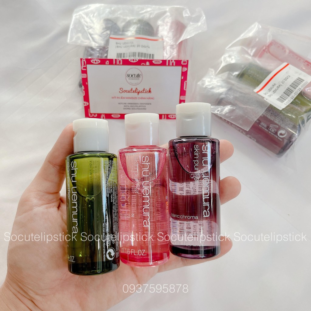 Dầu tẩy trang Shu Nâu -  Botanic Oil  - Shu Vàng - Bio size 50ml - 100ml - 150ml - 250ml - 500ml - 850ml