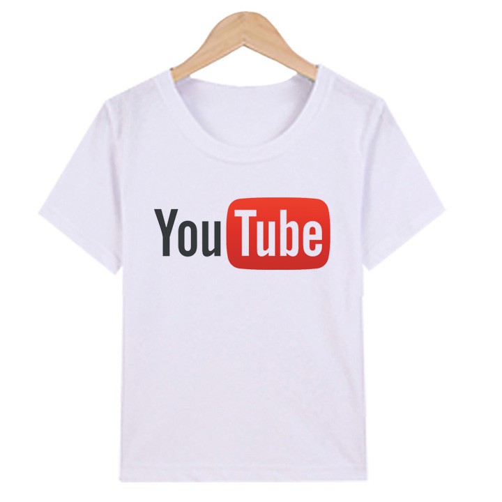 Áo thun nữ Cotton tay ngắn in hình Yotube xì teen ATNK 1078