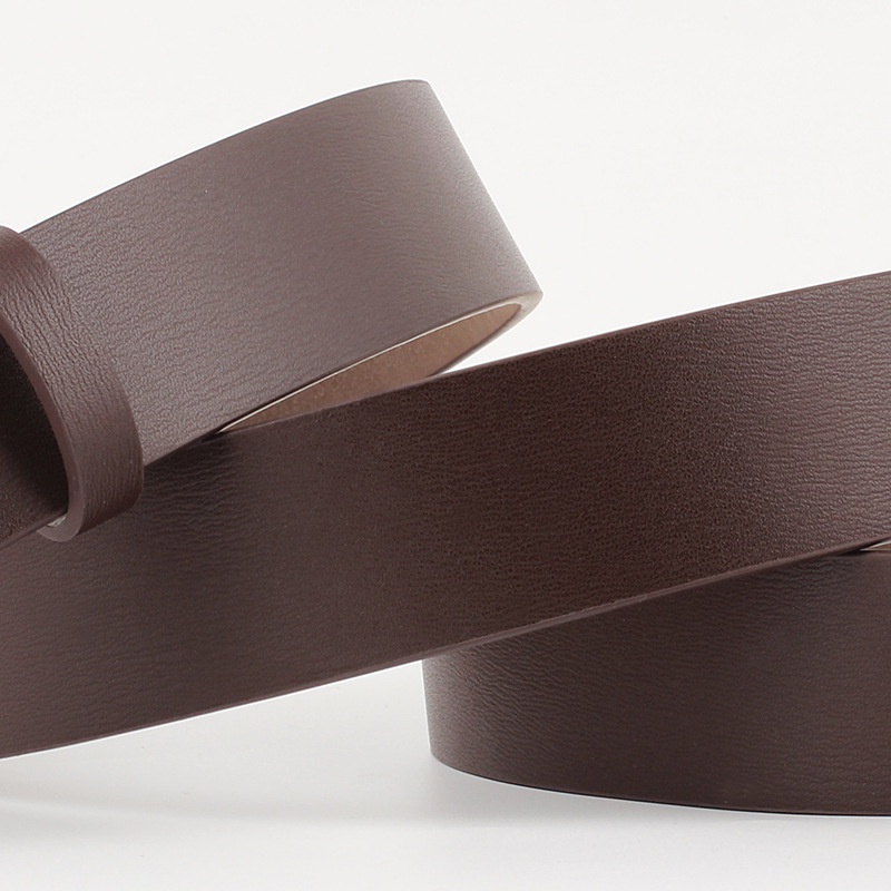 Thắt lưng hình thang bản rộng có khóa cài thời trang cho nữ