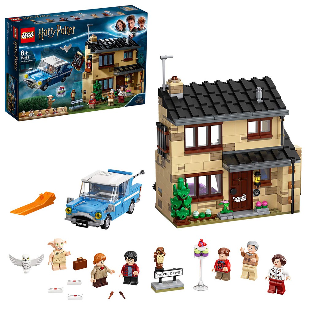 [Hàng có sẵn] LEGO 75968 Harry Potter 4 Bộ xếp hình Privet Drive