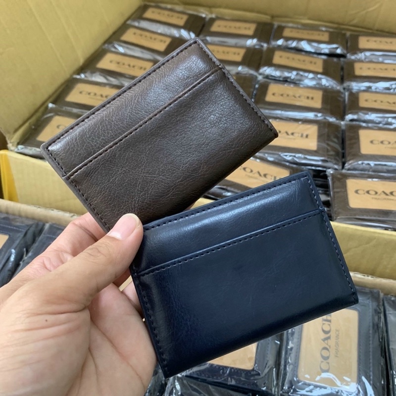 Ví đựng thẻ COACH da thật