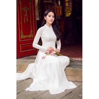 Áo dài trắng 4 tà học sinh