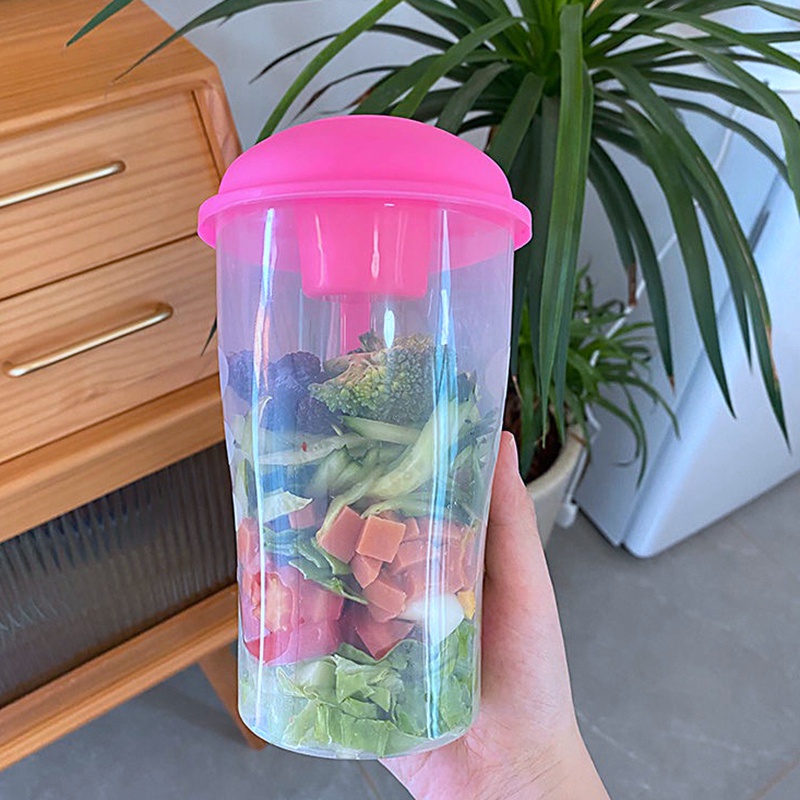 Bình Nước 800ML Kèm Nĩa Tiện Dụng