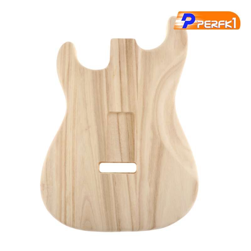 Hot-Sycamore Electric Guitar Replacement Unfinished Body Barrel for ST Guitar