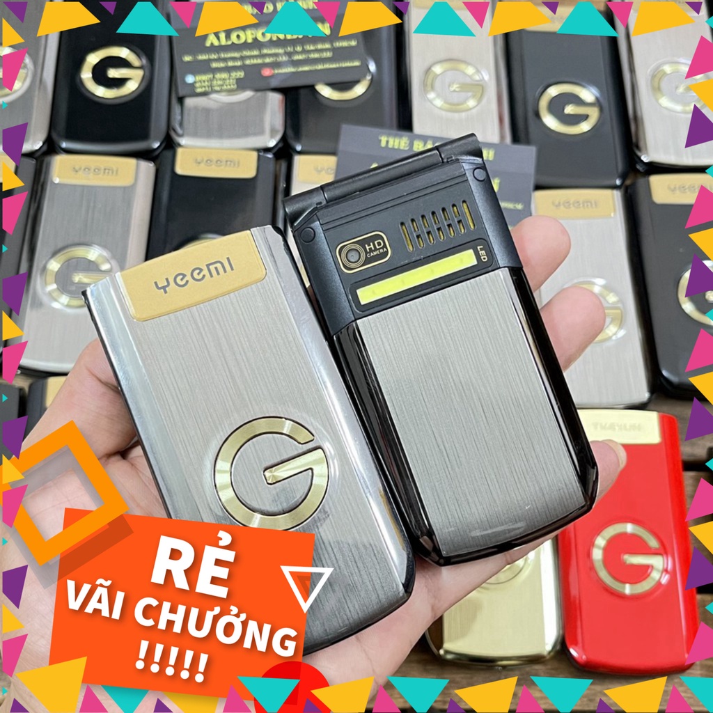 SIÊU KHUYẾN MÃI Điện Thoại Độc Nắp Gập G3 Cảm Ứng Có Chức Năng Giả Giọng Nói Đèn Led Siêu Đẹp Sang Trọng >>>