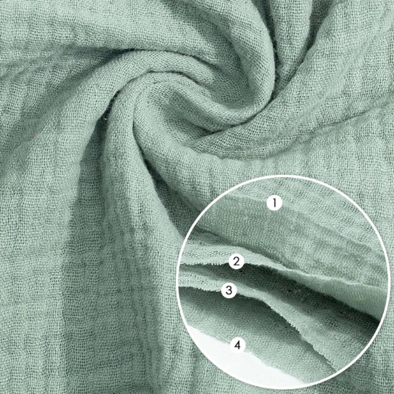 Yếm Ăn Bằng Vải Cotton Mềm Cho Bé