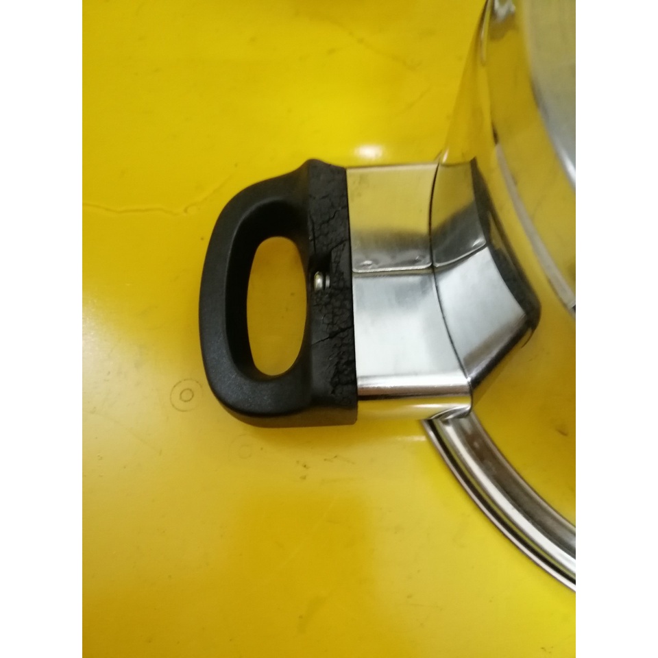 Nồi inox nội địa Nhật, size 19cm, cao 9cm (mã 790), Dùng được bếp từ