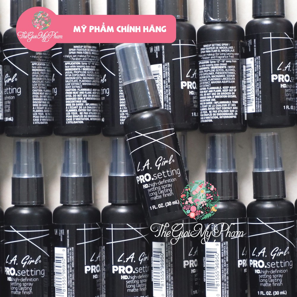Xịt Khoáng Khóa Nền Make Up LA Girl Pro Setting Spray 30ml | BigBuy360 - bigbuy360.vn