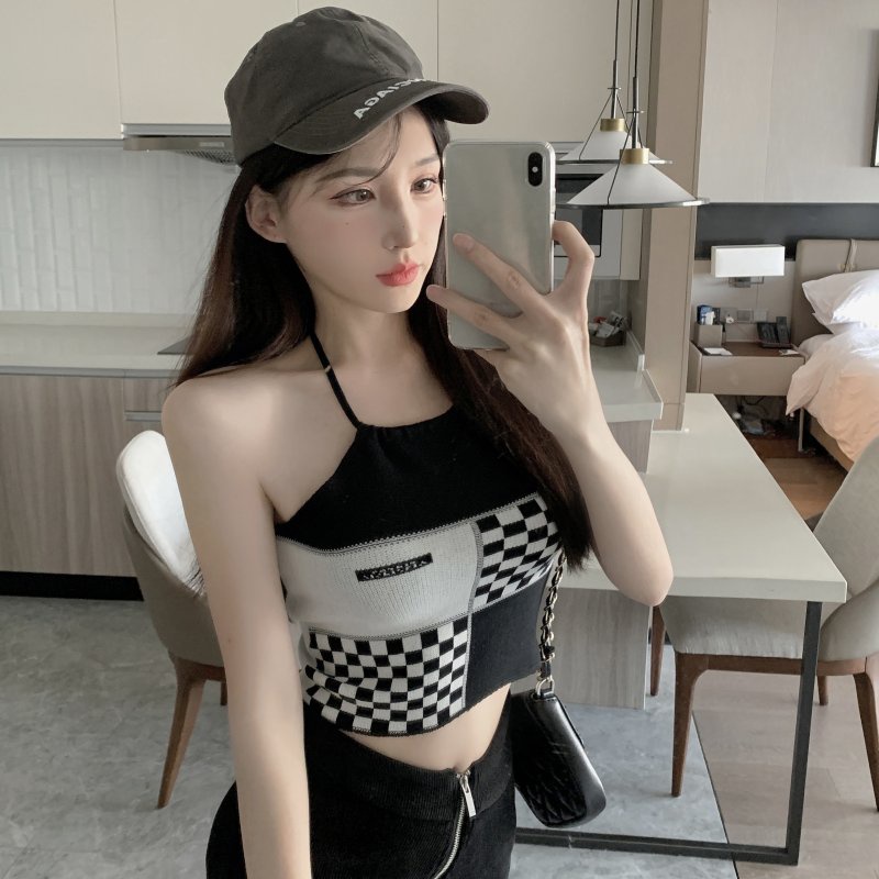 Cocory vn Áo Croptop Dệt Kim Hoạ Tiết Kẻ Sọc Thiết Kế Hợp Thời Trang Cho Phái Nữ | BigBuy360 - bigbuy360.vn