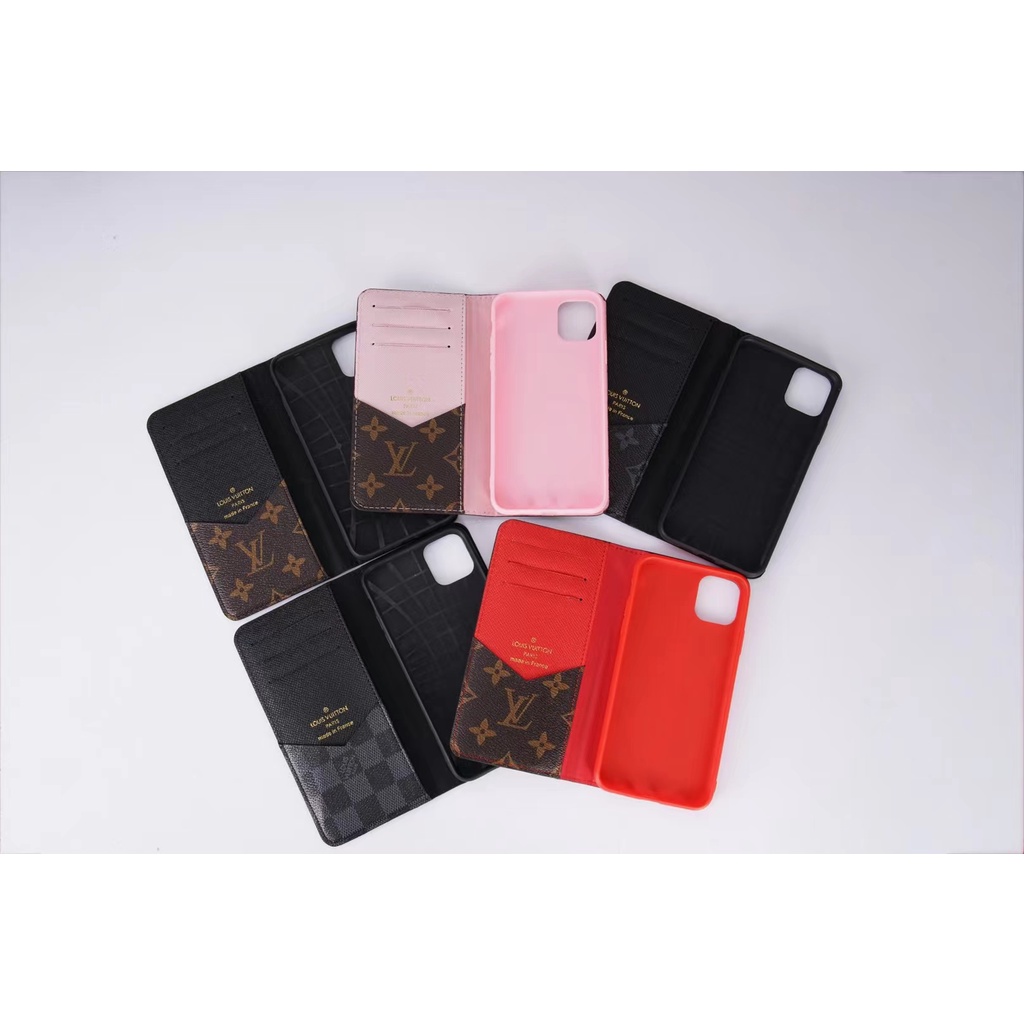 Ốp Dạng Lật Bằng Da Dành Cho Iphone 11 12 13 14 15 Pro Max