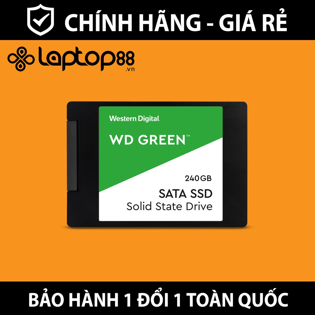 Ổ cứng SSD 2.5 inch 120GB/ 240GB WD Green - Hàng chính hãng- Bảo hành chính hãng 36 tháng  1 đổi 1