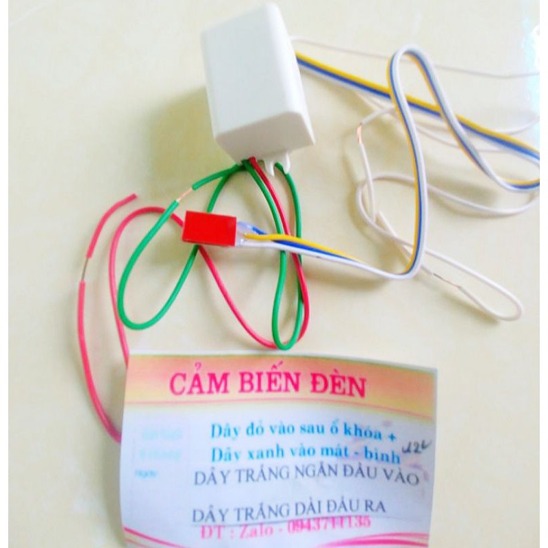 BỘ CẢM BIẾN CHẠM BẬT TẮT ĐÈN XE MÁY XUYÊN QUA LỚP NHỰA XE LẮP ĐẶT RỂ RÀNG MẪU MỚI HÀNG CAO CẤP