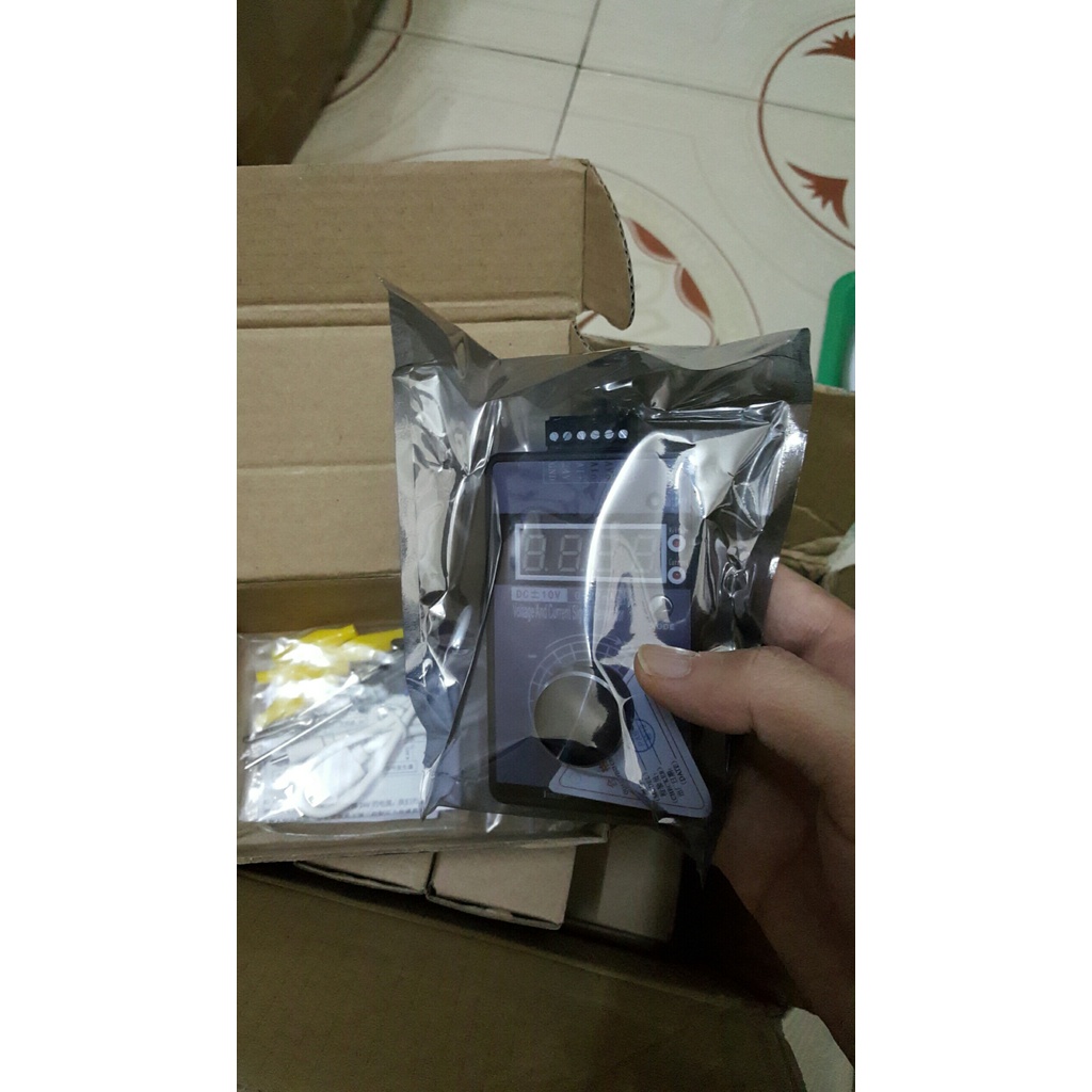 Bộ Phát Dòng, Phát Tín Hiệu ANALOG Dòng + Áp 0-10V 0-22mA, kèm PIN SẠC