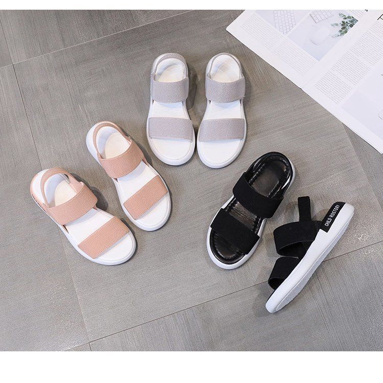 Xăng đan Thể Thao Đế Mềm Co Giãn Phong Cách Hàn Quốc Thời Trang Mùa Hè s 2022