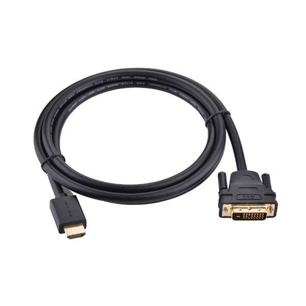 Cáp chuyển HDMI sang DVI  Ugreen 11150 10135 10136 10137 Dài 1,5m - 5m - Hàng chính hãng