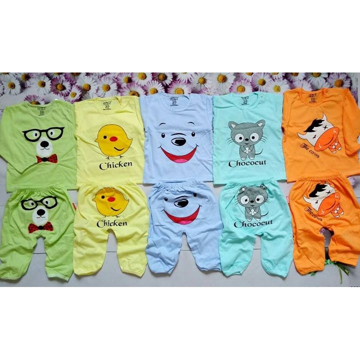 Set 5 bộ carter dễ thương cho bé