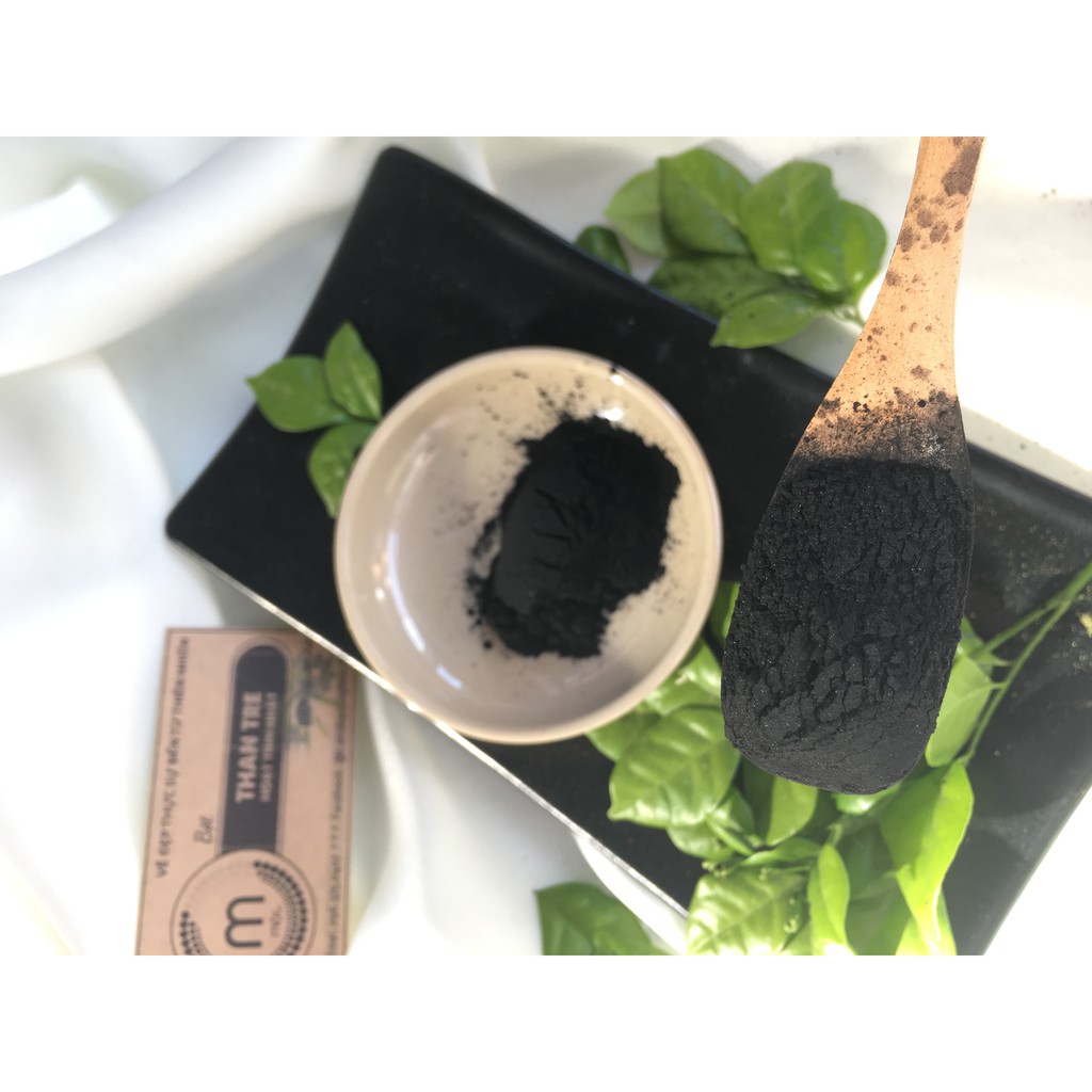 Bột Than Tre Hoạt Tính thiên nhiên đắp mặt nạ nguyên chất 100ml (60g) | BigBuy360 - bigbuy360.vn