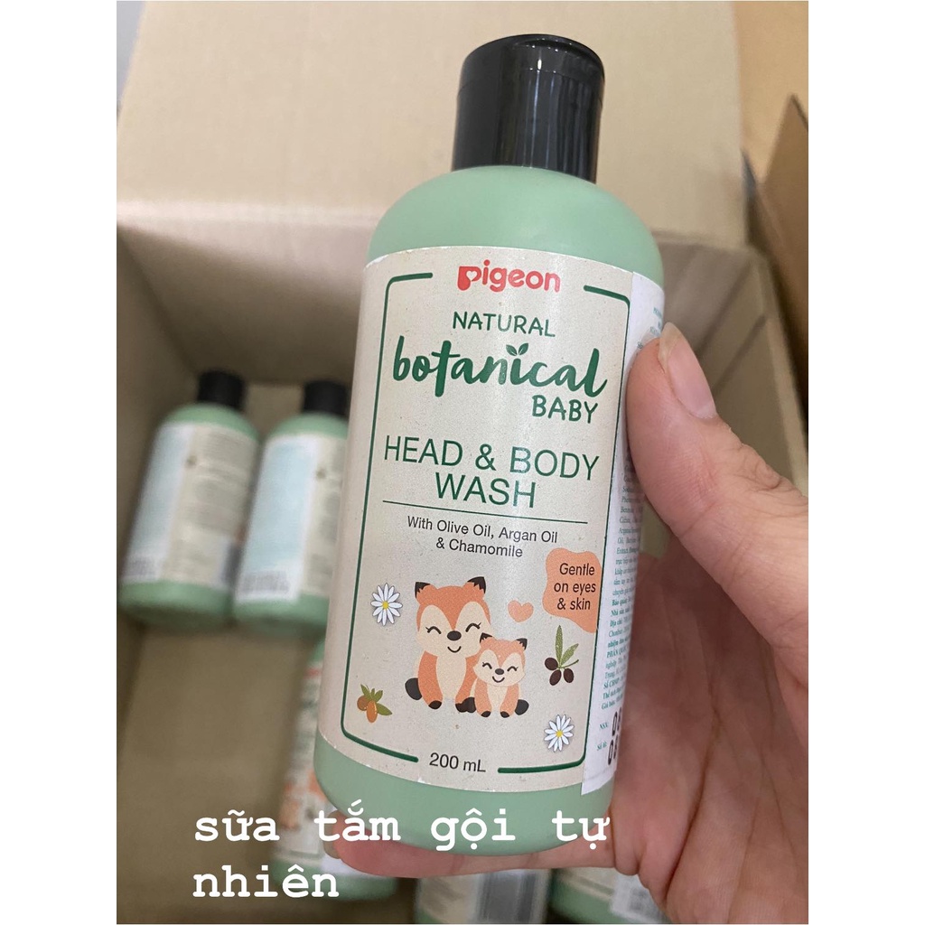 Sữa Tắm Pigeon Dịu Nhẹ Jojoba, hoa hướng dương 200Ml (Mẫu Mới)