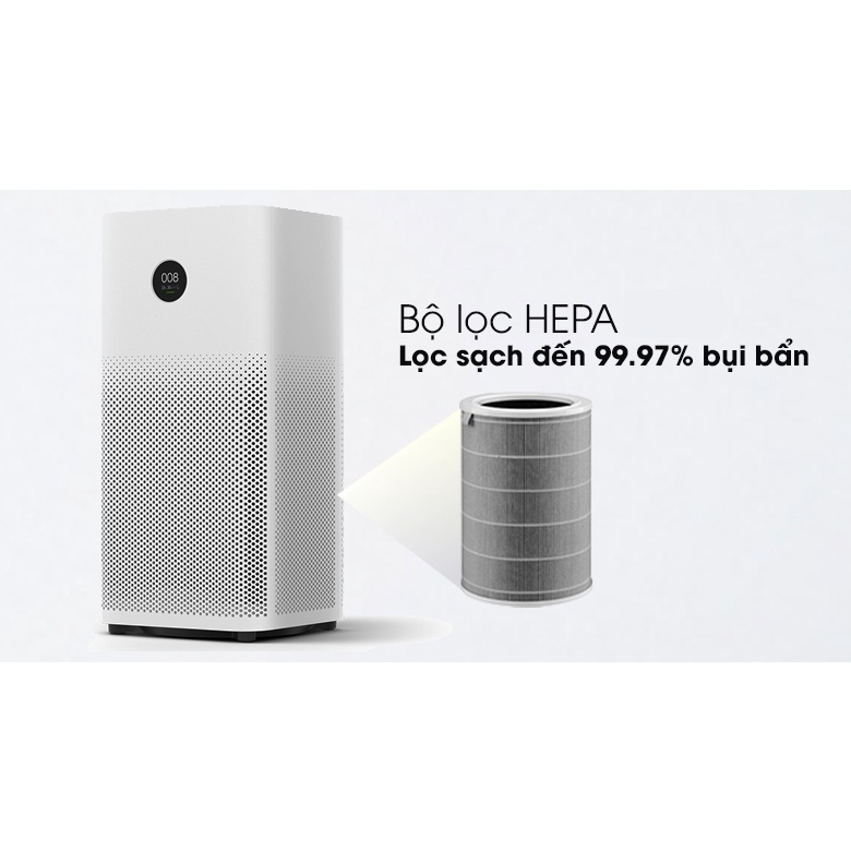 Máy Lọc Không Khí Xiaomi Mijia Air Purifier 3 Chính Hãng Nhập Khẩu Bảo Hành 12 Tháng