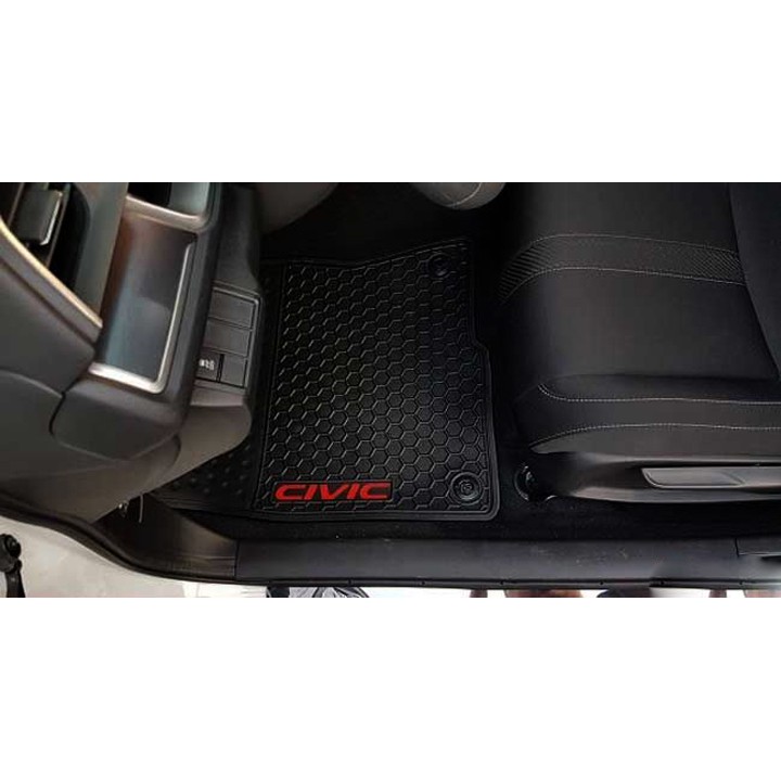 Thảm sàn, lót sàn cao su 3D cho #Honda Civic 2008-2023